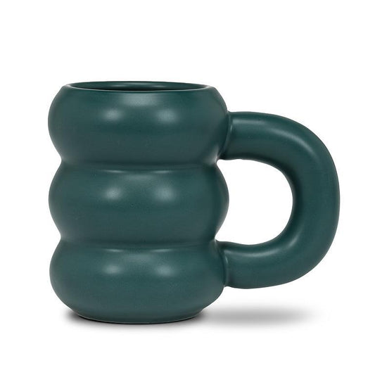 Matte Forest Green Bubble Mug