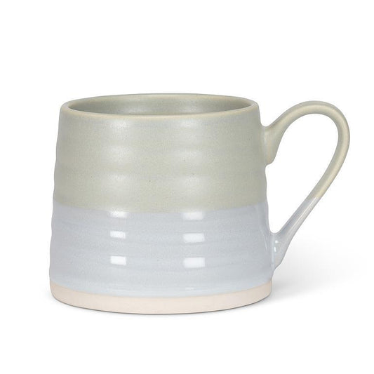 Sage Green Ridged Mug