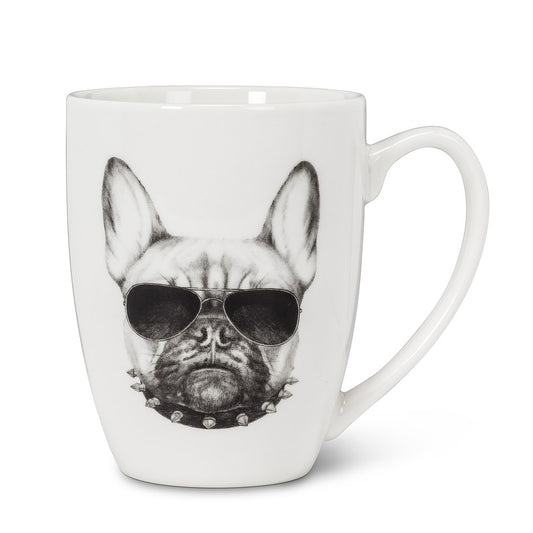 Sketched Bulldog Mug