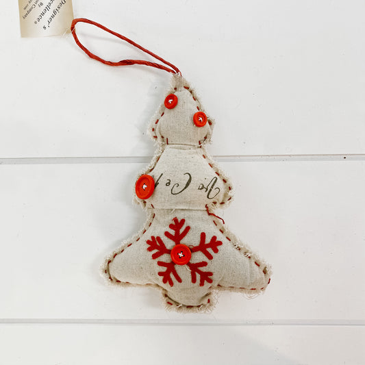 Quilted Tree Ornament